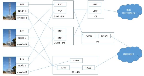 Complete network architecture